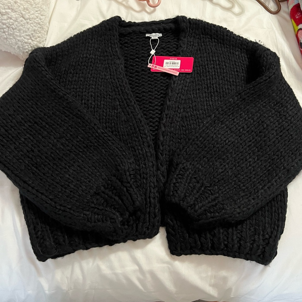 Black sweater